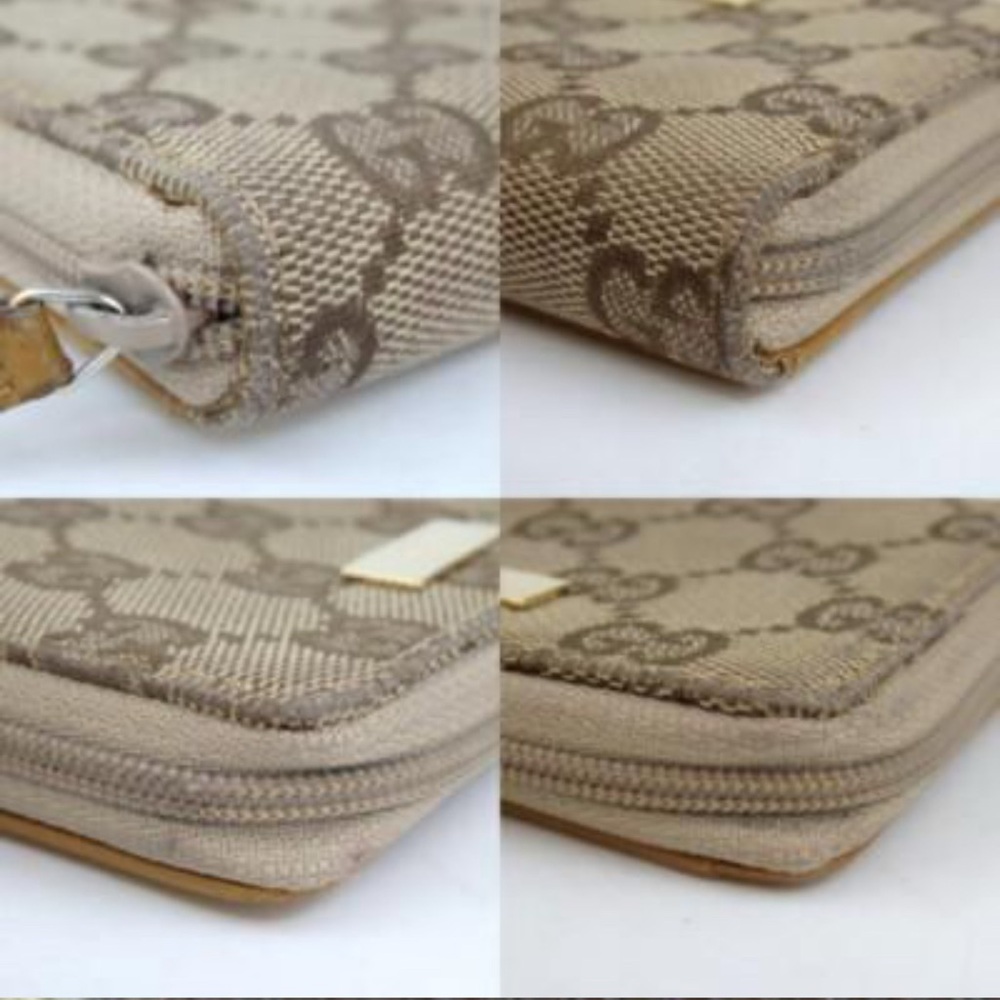 Gucci Monogram Compact Zip Wallet - image 4